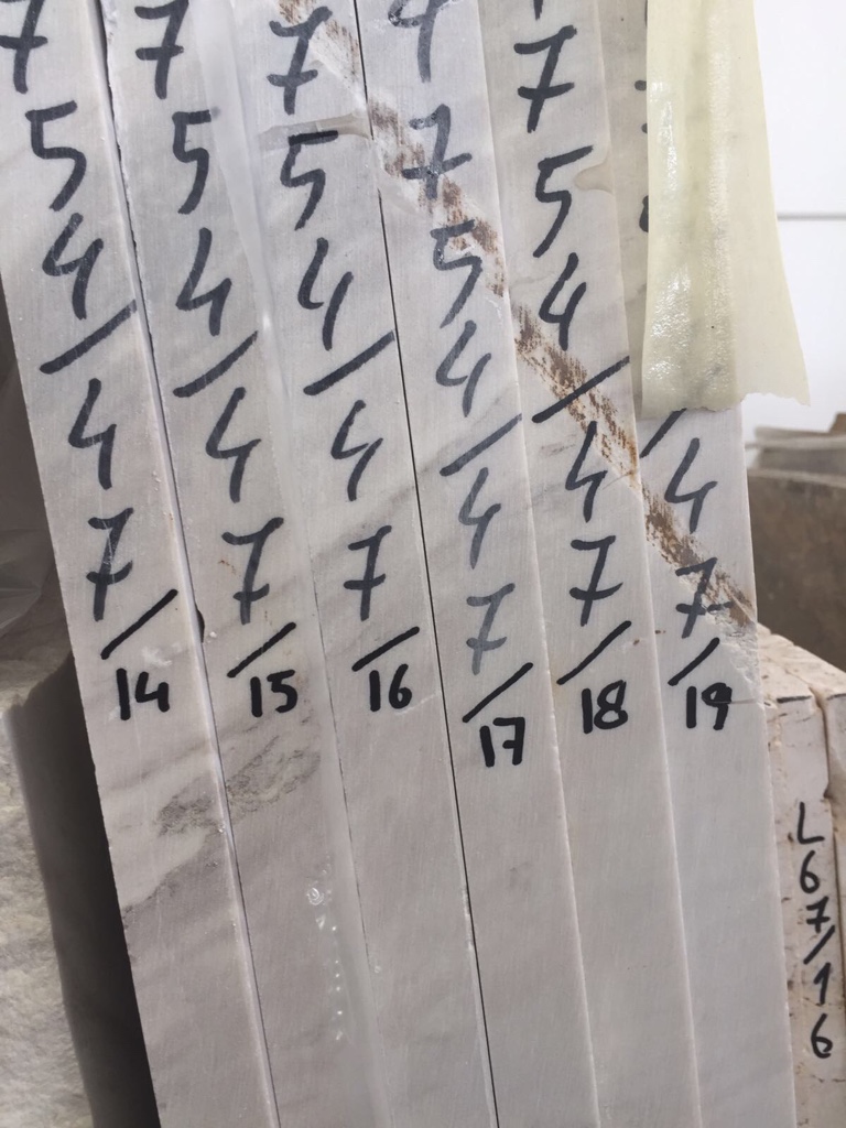 AJAX BLOCCO VM-47-ROHPLATTEN 3 CM POLIERT